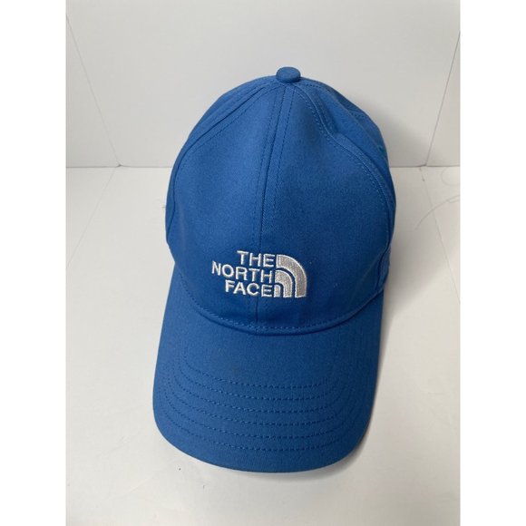 The North Face hat A Flex blue with elastic adjustable band - Picture 1 of 9